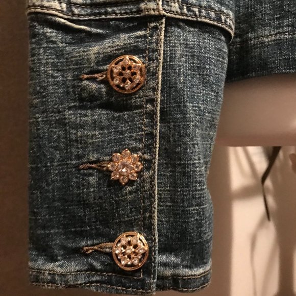 Blingy Jean Jacket - Picture 5 of 12